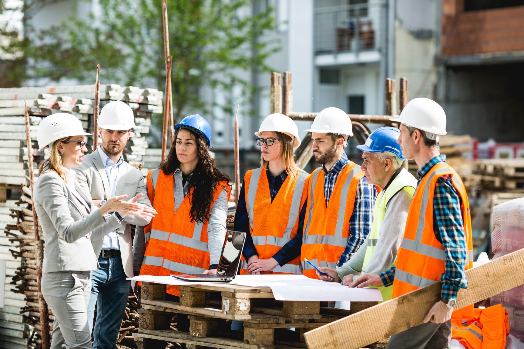 Construction workers